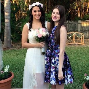 ModCloth Floral Dress